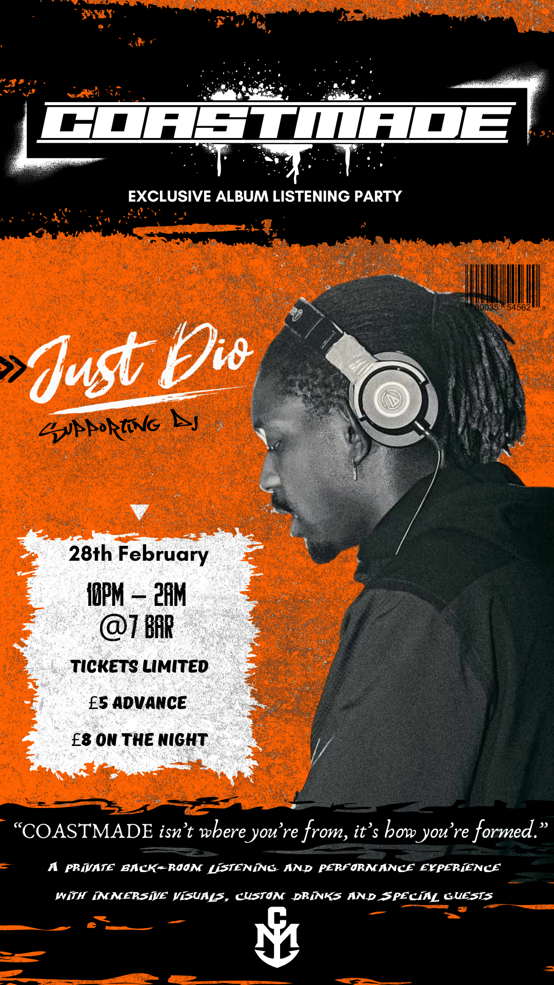 COASTMADE:  Album Listening Party